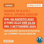 Pubblicato in Gazzetta Ufficiale Bando per l’accesso al CFSMG del Triennio 2023-26 – ECCO L’ELENCO COMPLETO DEI BANDI REGIONALI
