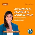 673 Medici di Famiglia in meno in Italia: Un’opportunità persa per il nostro Paese